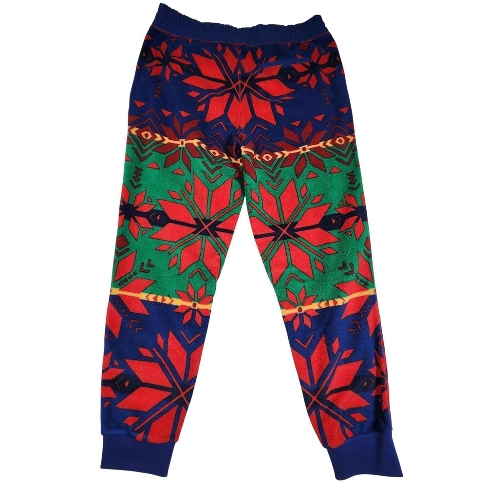 Polo Ralph Lauren Fleece Lounge Pant Festive Holiday Red Green Blue L Nwot  $248